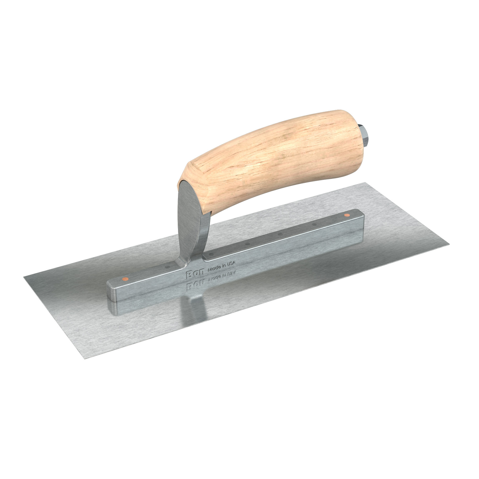 Bon Steel City, Finish Trowel - Sq. - Razor Stainless - 10.5 x 4 Width 4 in, Length 10.5 in, Blade Material Stainless Steel, Model# 66-300